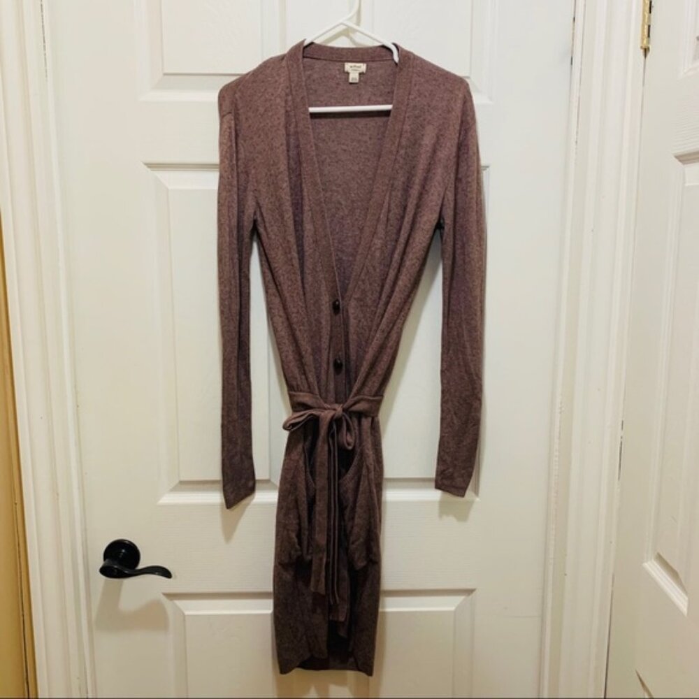 Wilfred Long Button Up Cardigan